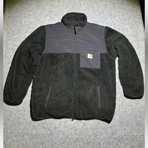 Carhartt WIP Jackson Sweat Jacket in Black/Grey